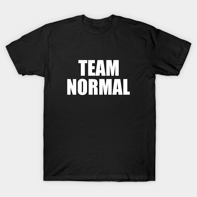 TEAM NORMAL T-Shirt by Milaino